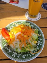 Salat Dabei Bei Der Mittagskarte